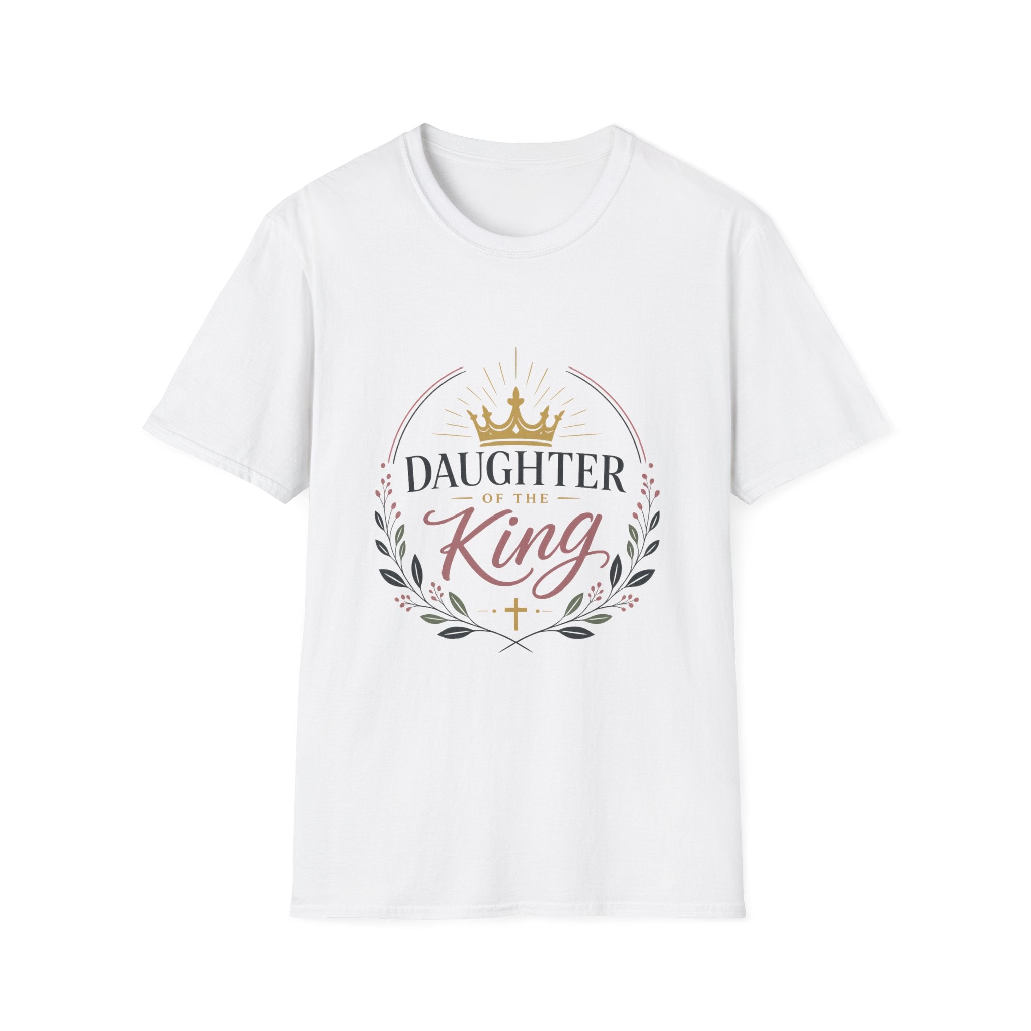 Daughter of the King T-Shirt — Christian Crown Faith Tee