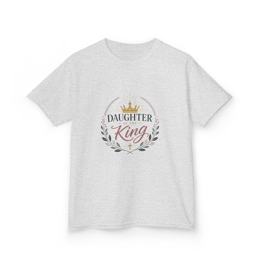 "Daughter of the King" Graphic Christian T‑Shirt for Girls