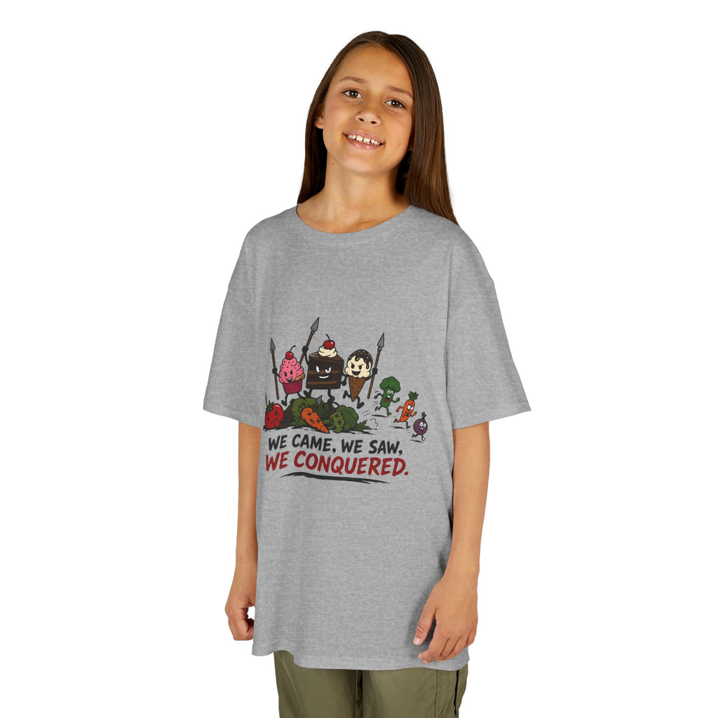 “We Came, We Saw, We Conquered” Cute Dessert Squad for Kids