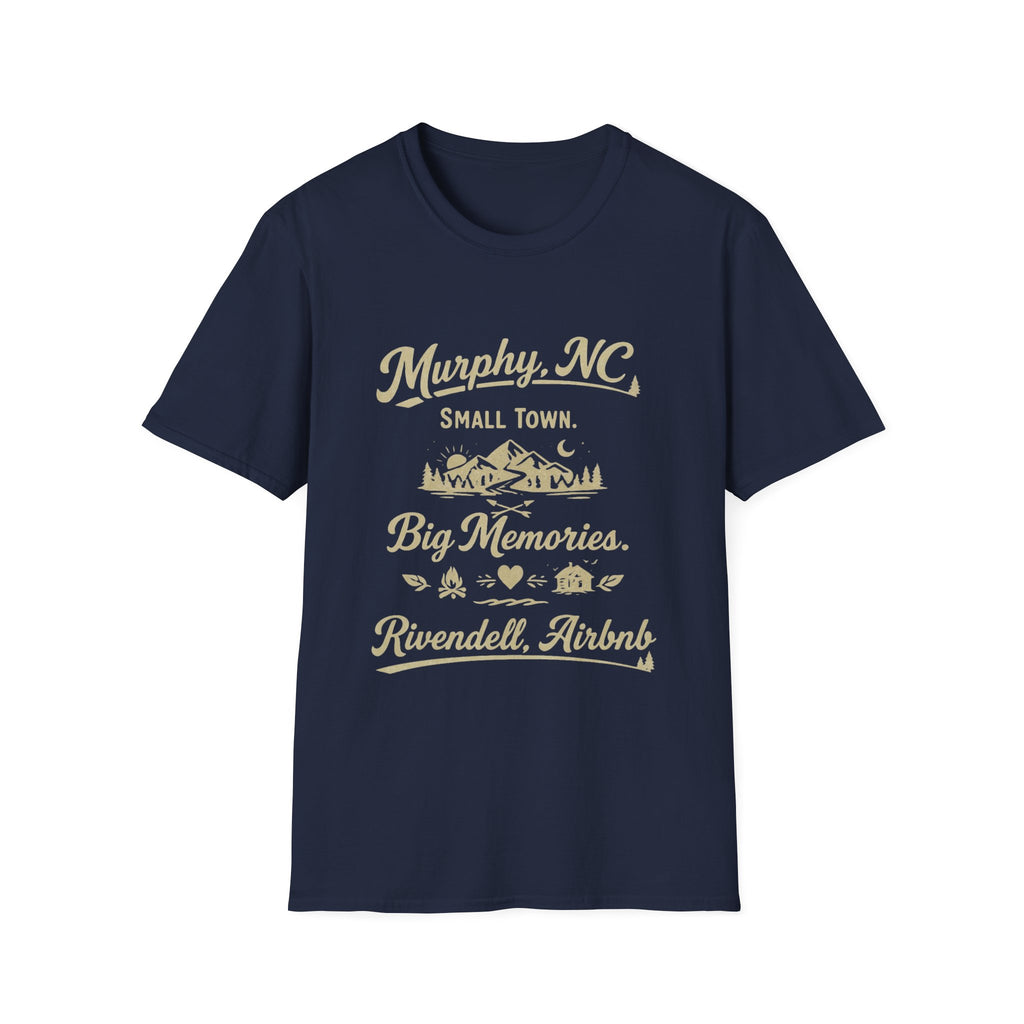 Murphy, NC Small Town Tee — Vintage Mountain Adventure T-Shirt