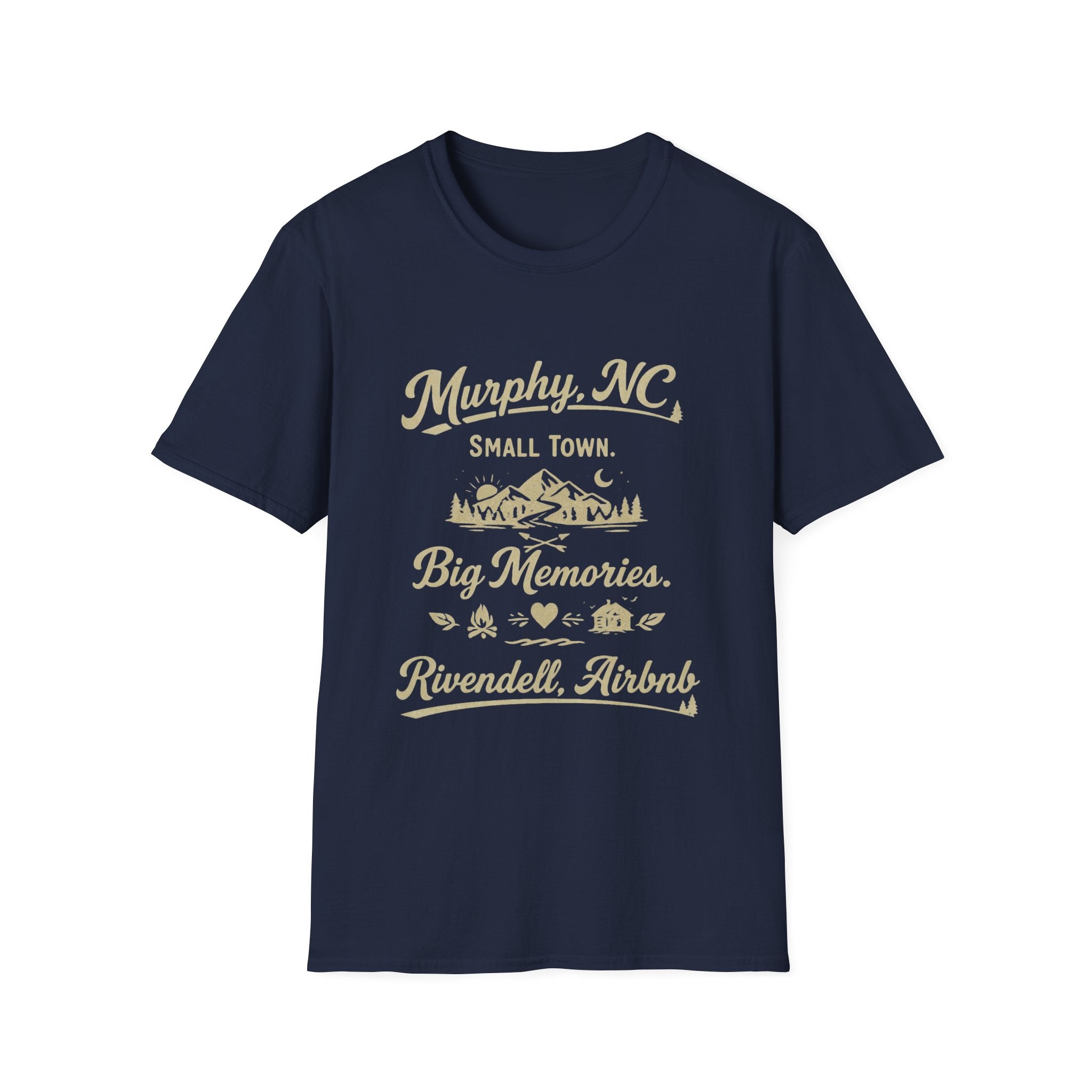 Murphy, NC Small Town Tee — Vintage Mountain Adventure T-Shirt