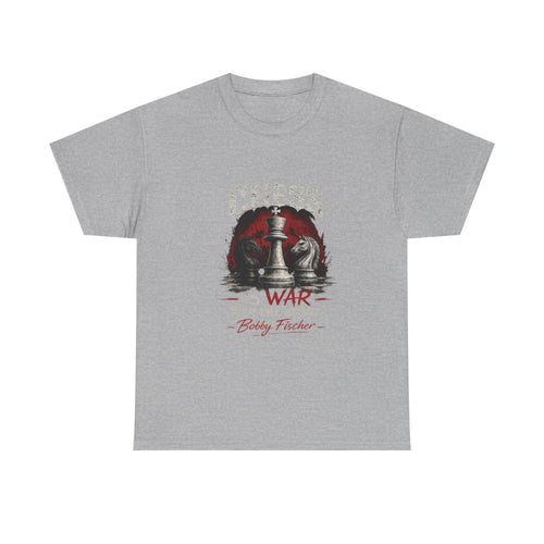 "Chess Is War Over the Board" Bobby Fischer Graphic Tee
