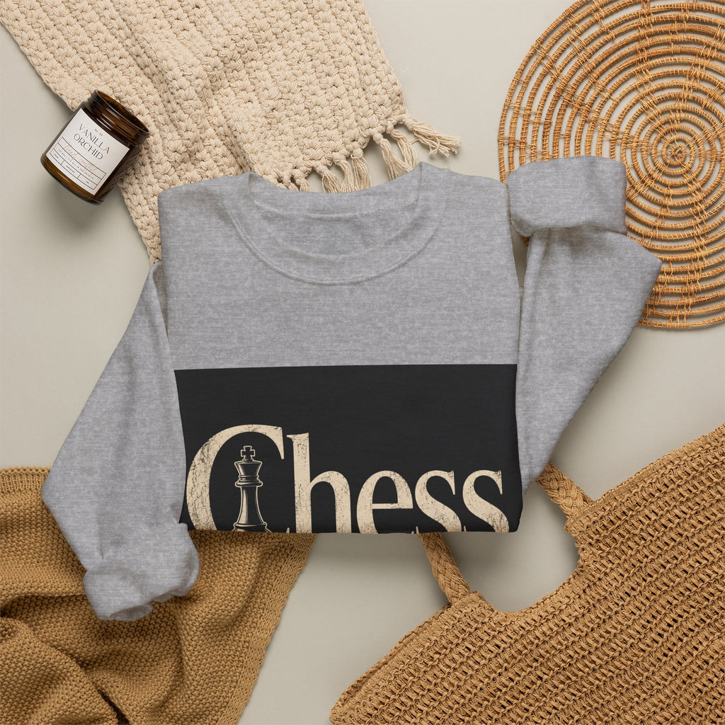 Chess Crewneck Sweatshirt – ‘He didn't lose the crown, he decided to give it up’