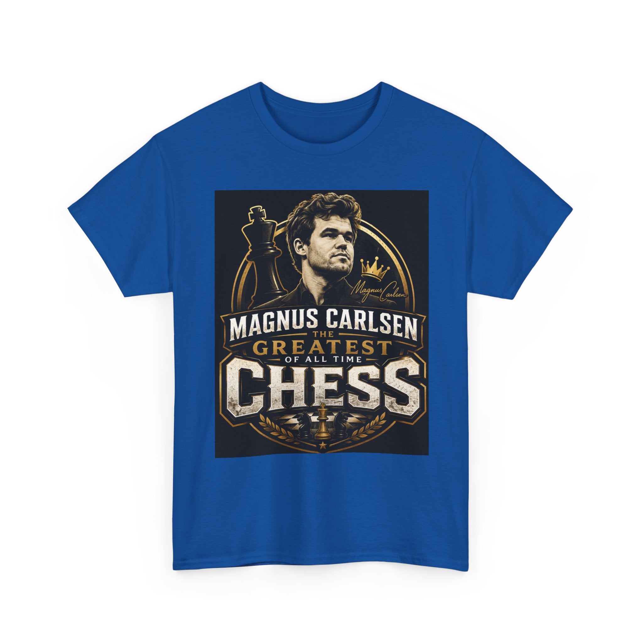 Greatest of All Time Chess T‑Shirt — Magnus Carlsen Tribute