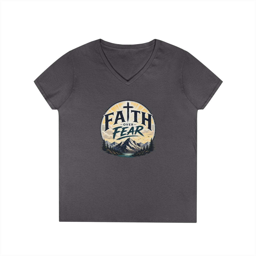 Faith Over Fear V-Neck Tee