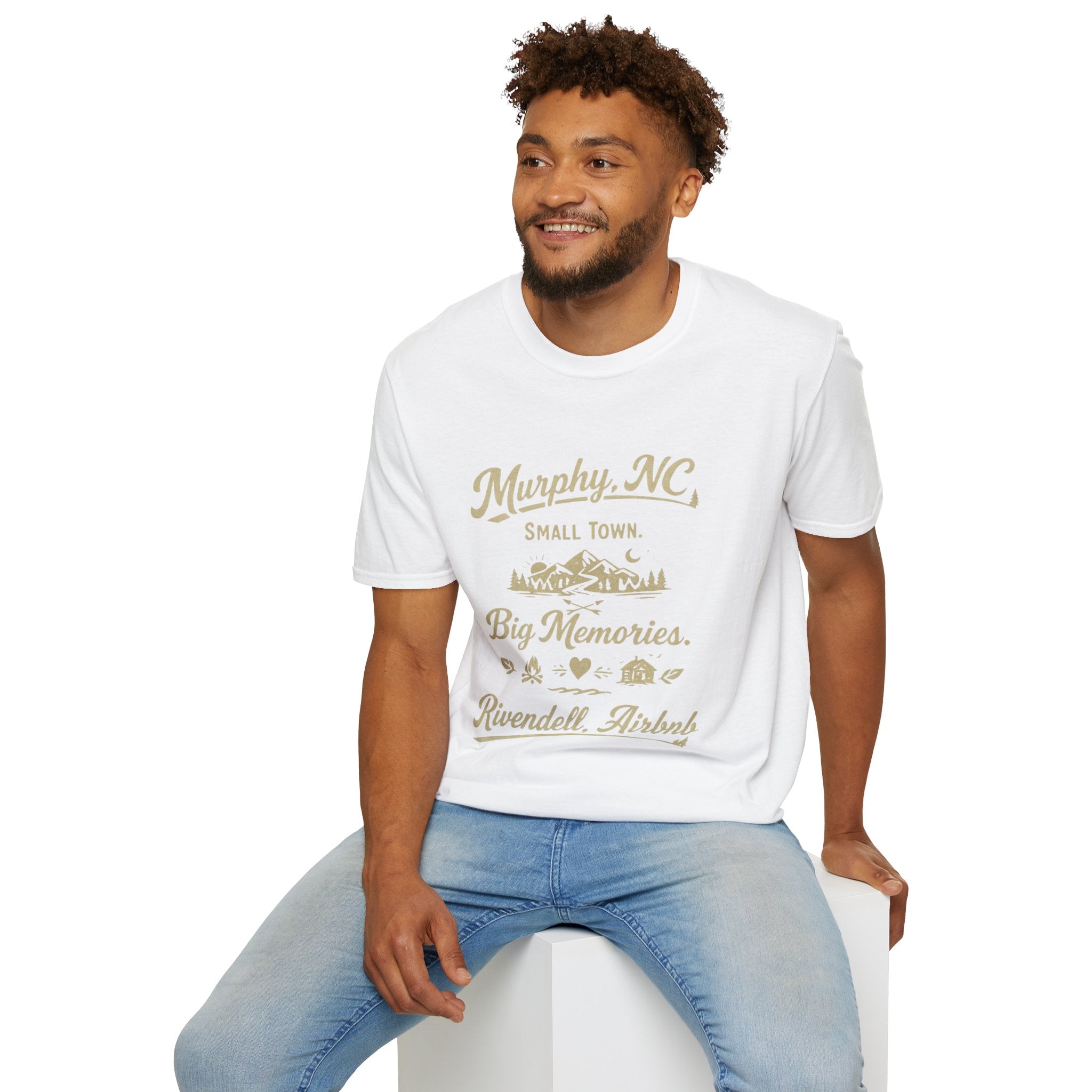 Murphy, NC Small Town Tee — Vintage Mountain Adventure T-Shirt
