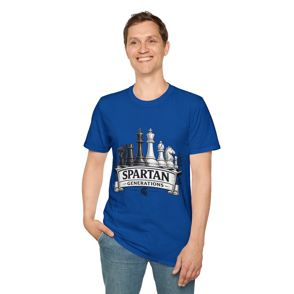 Spartan Generations Chess Pieces T-Shirt