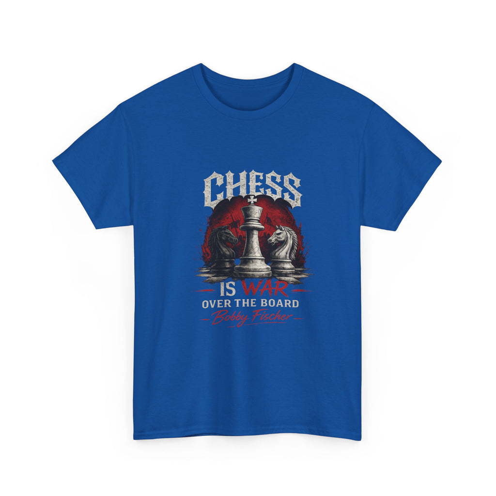 "Chess Is War Over the Board" Bobby Fischer Graphic Tee