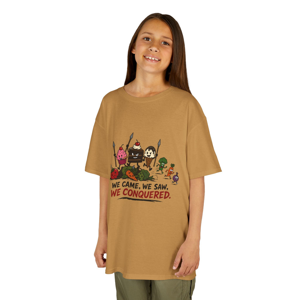 “We Came, We Saw, We Conquered” Cute Dessert Squad for Kids