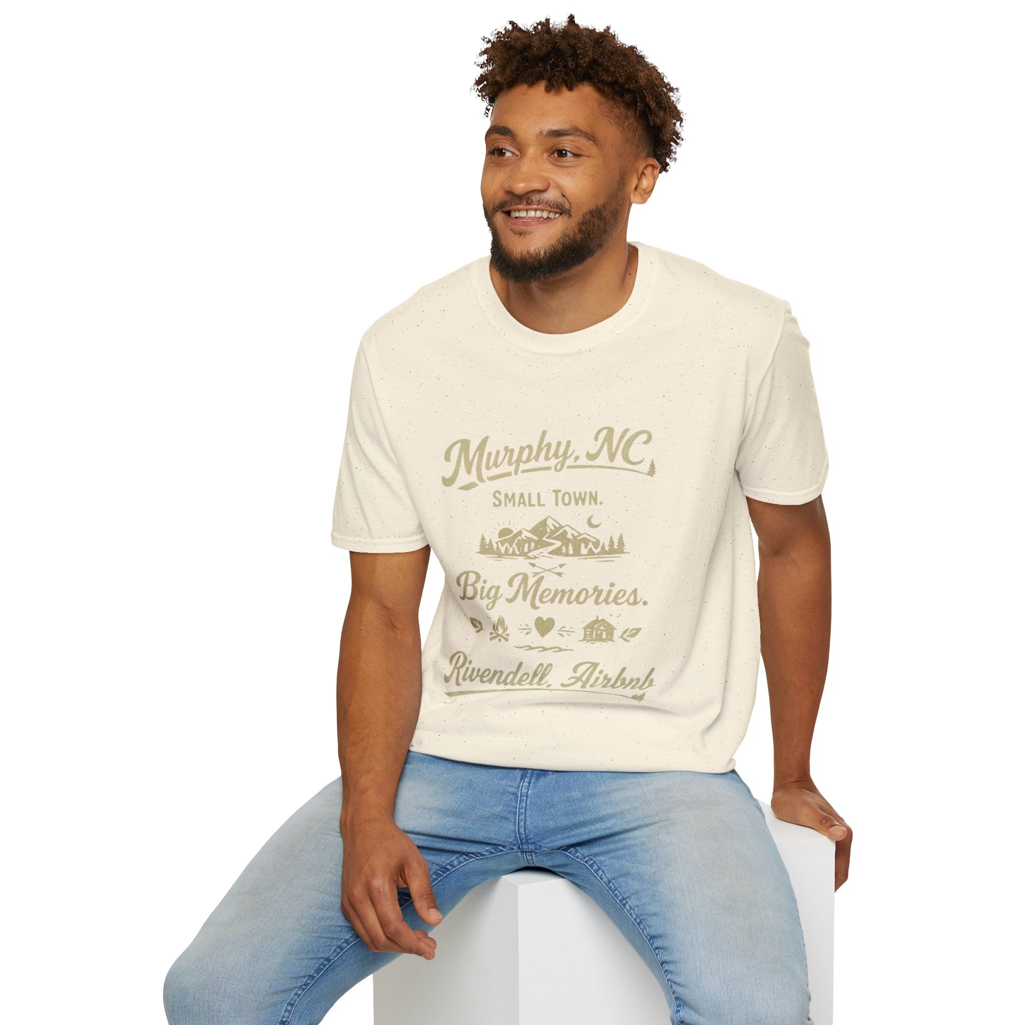 Murphy, NC Small Town Tee — Vintage Mountain Adventure T-Shirt