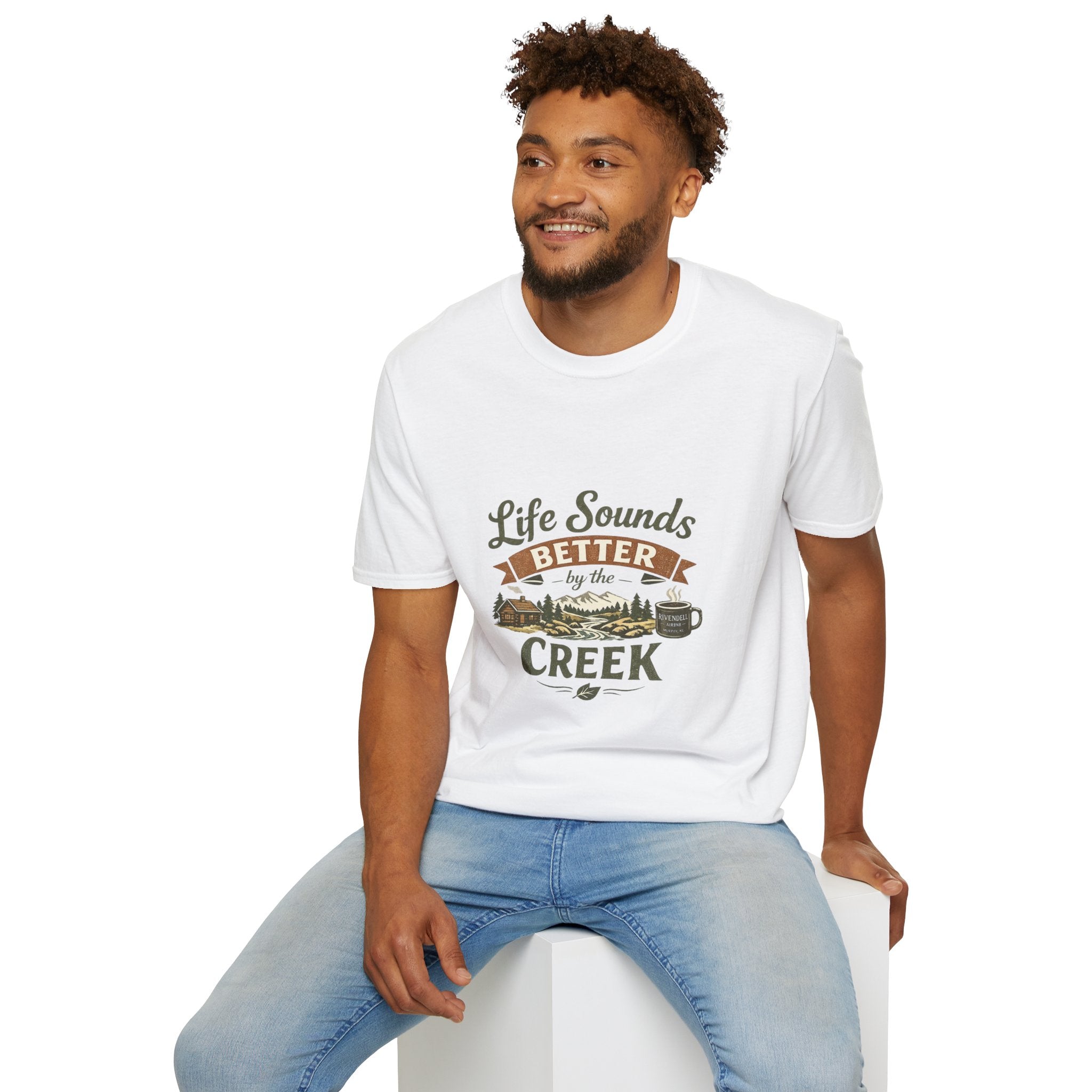 Life Sounds Better by the Creek Graphic Tee