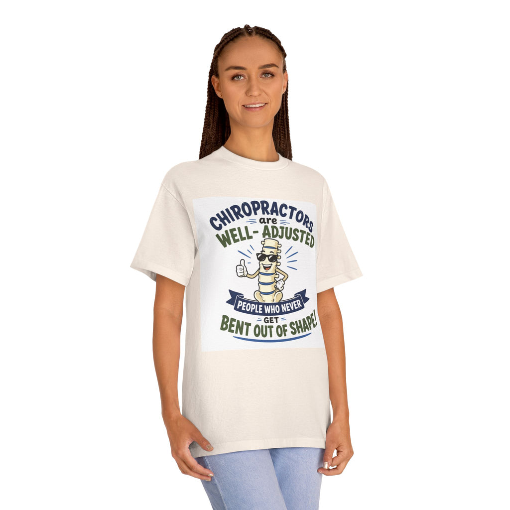 Chiropractors Are Well-Adjusted Tee – Funny Chiropractic Gift Shirt
