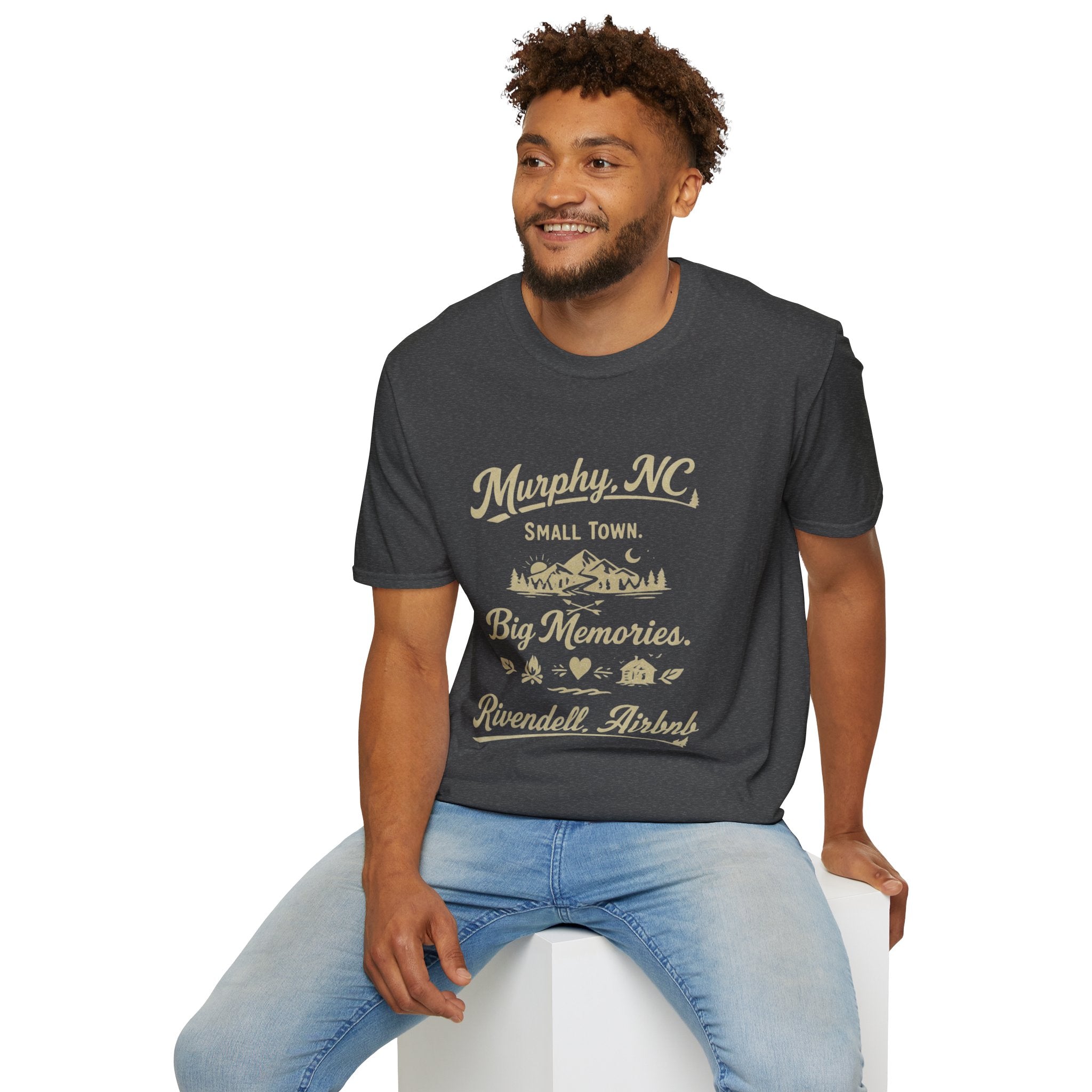 Murphy, NC Small Town Tee — Vintage Mountain Adventure T-Shirt