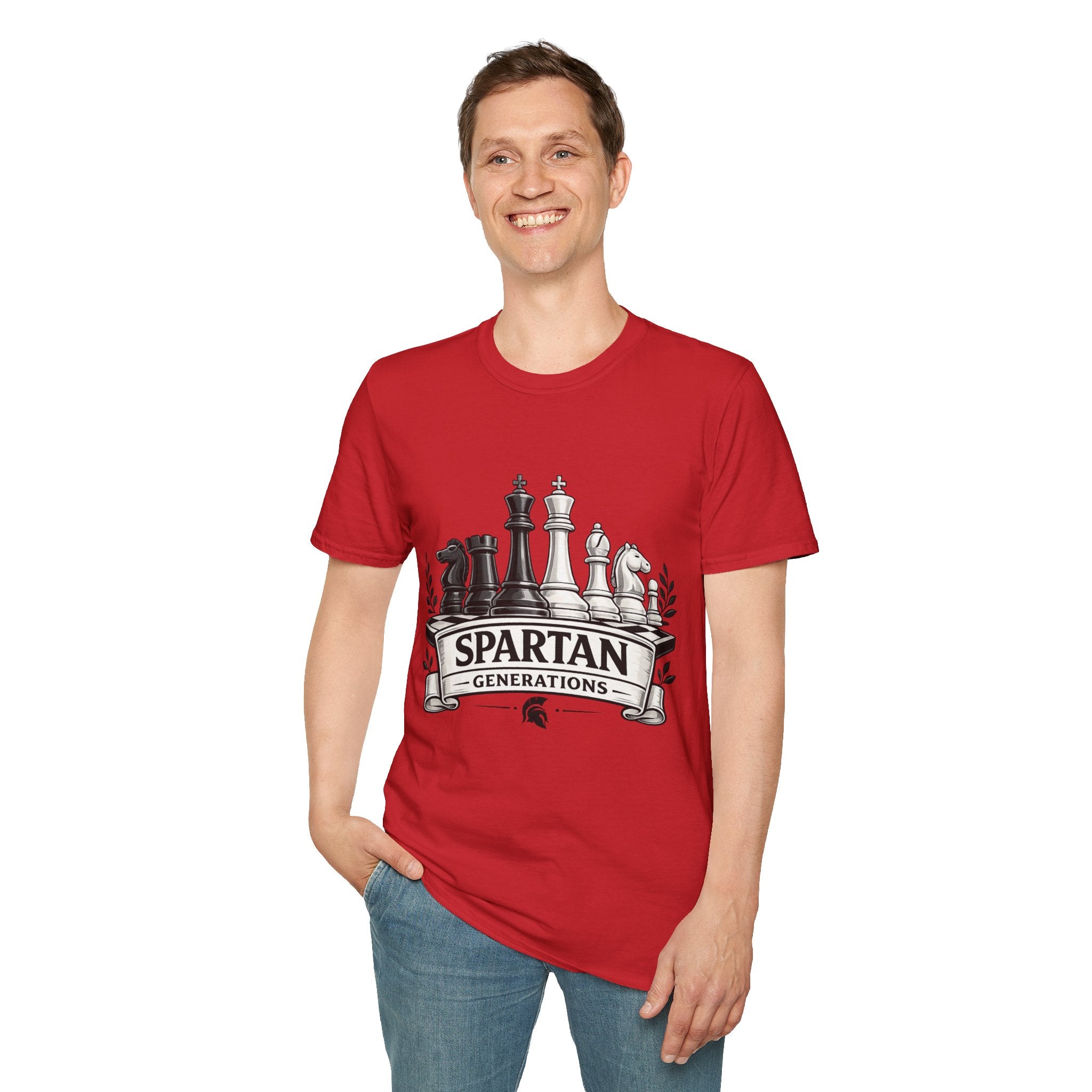 Spartan Generations Chess Pieces T-Shirt