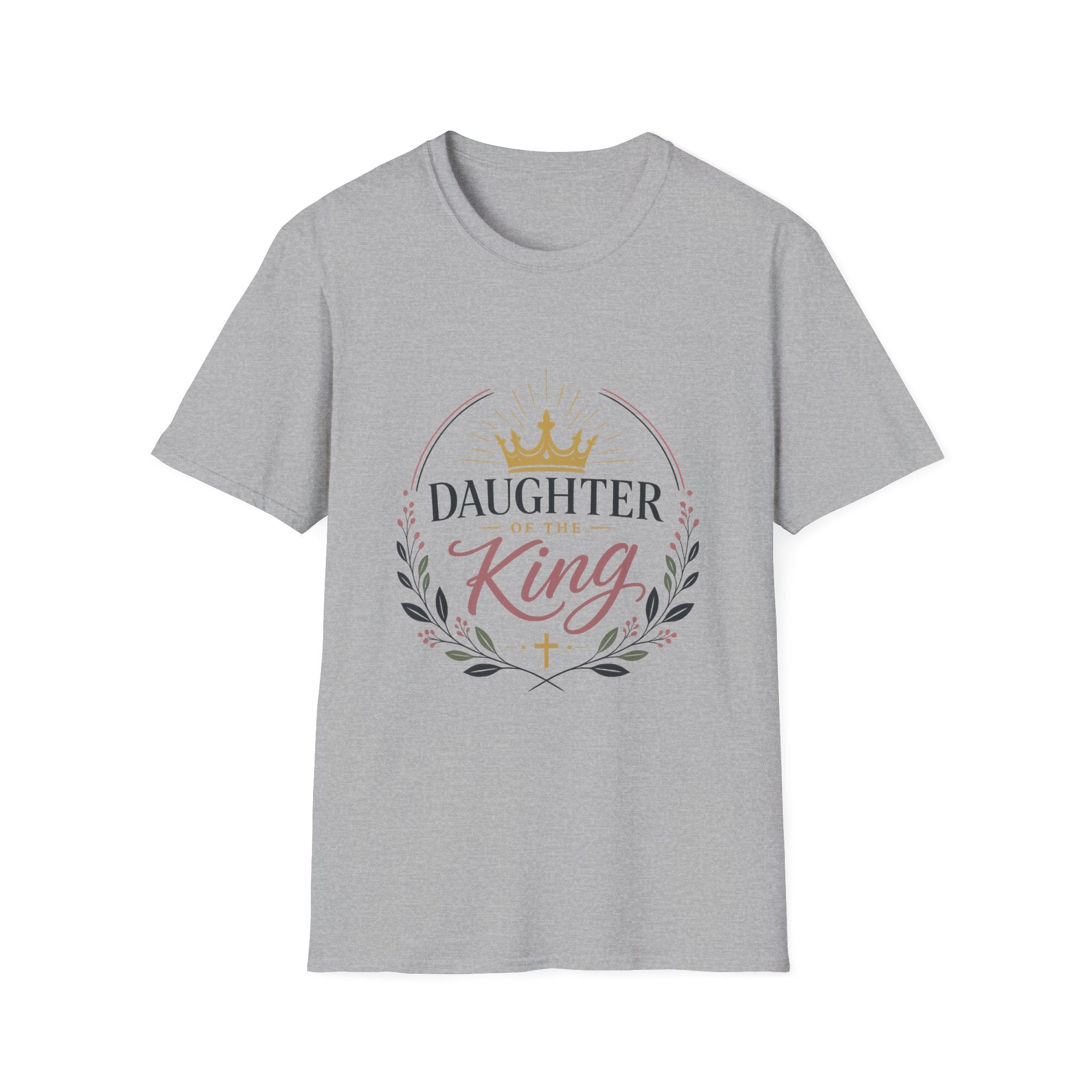 Daughter of the King T-Shirt — Christian Crown Faith Tee
