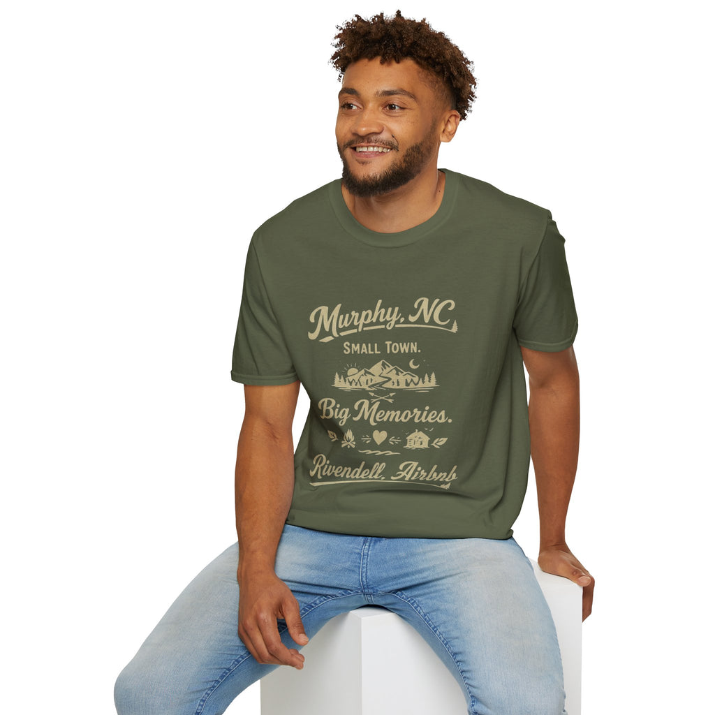 Murphy, NC Small Town Tee — Vintage Mountain Adventure T-Shirt