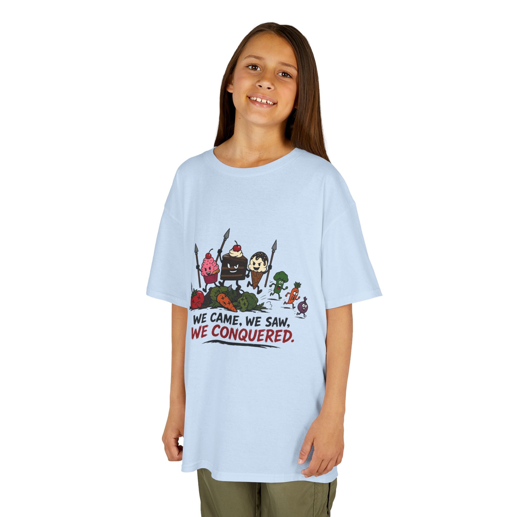 “We Came, We Saw, We Conquered” Cute Dessert Squad for Kids