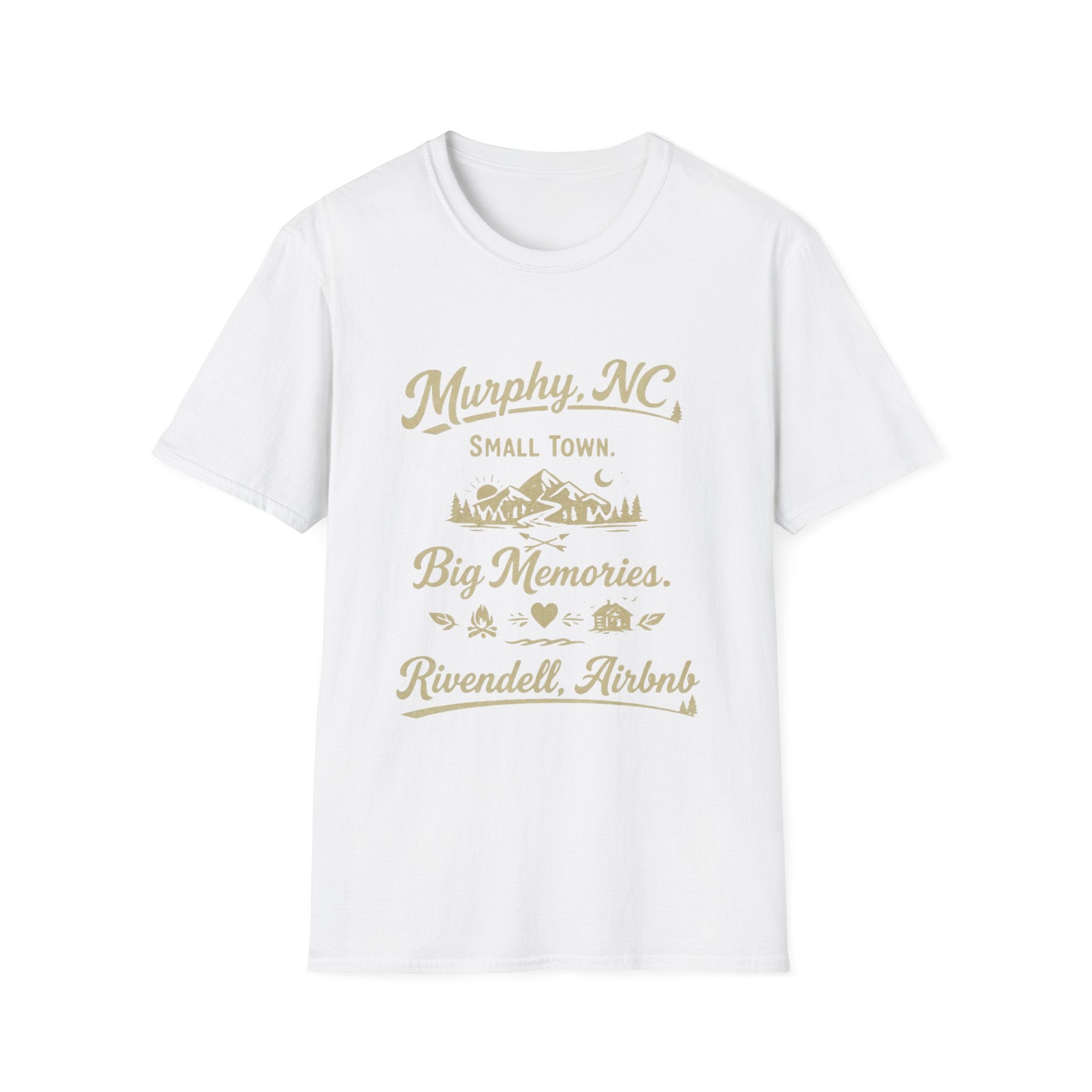 Murphy, NC Small Town Tee — Vintage Mountain Adventure T-Shirt