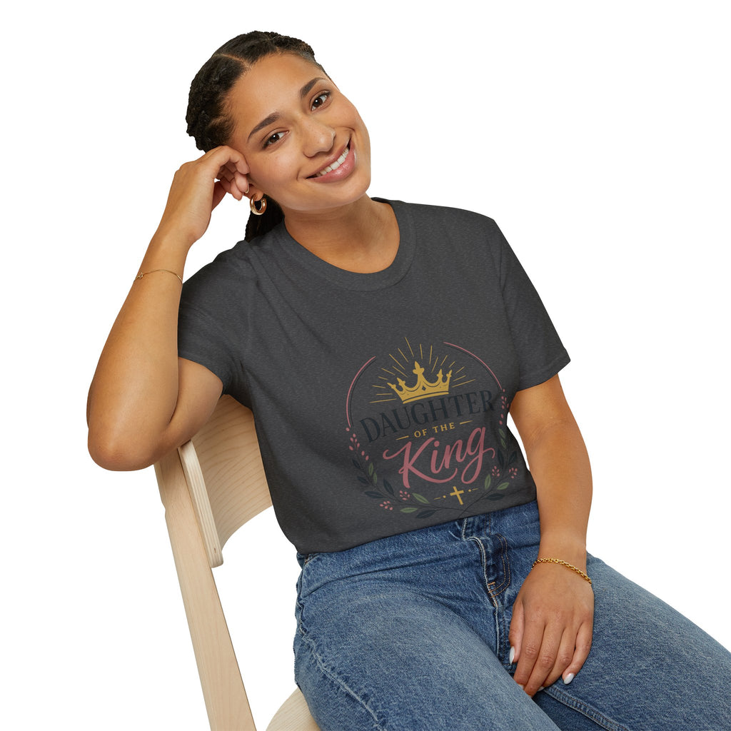 Daughter of the King T-Shirt — Christian Crown Faith Tee