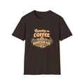 Coffee & Mountain Air T-Shirt — "Running on Coffee & Mountain Air" Outdoor Tee