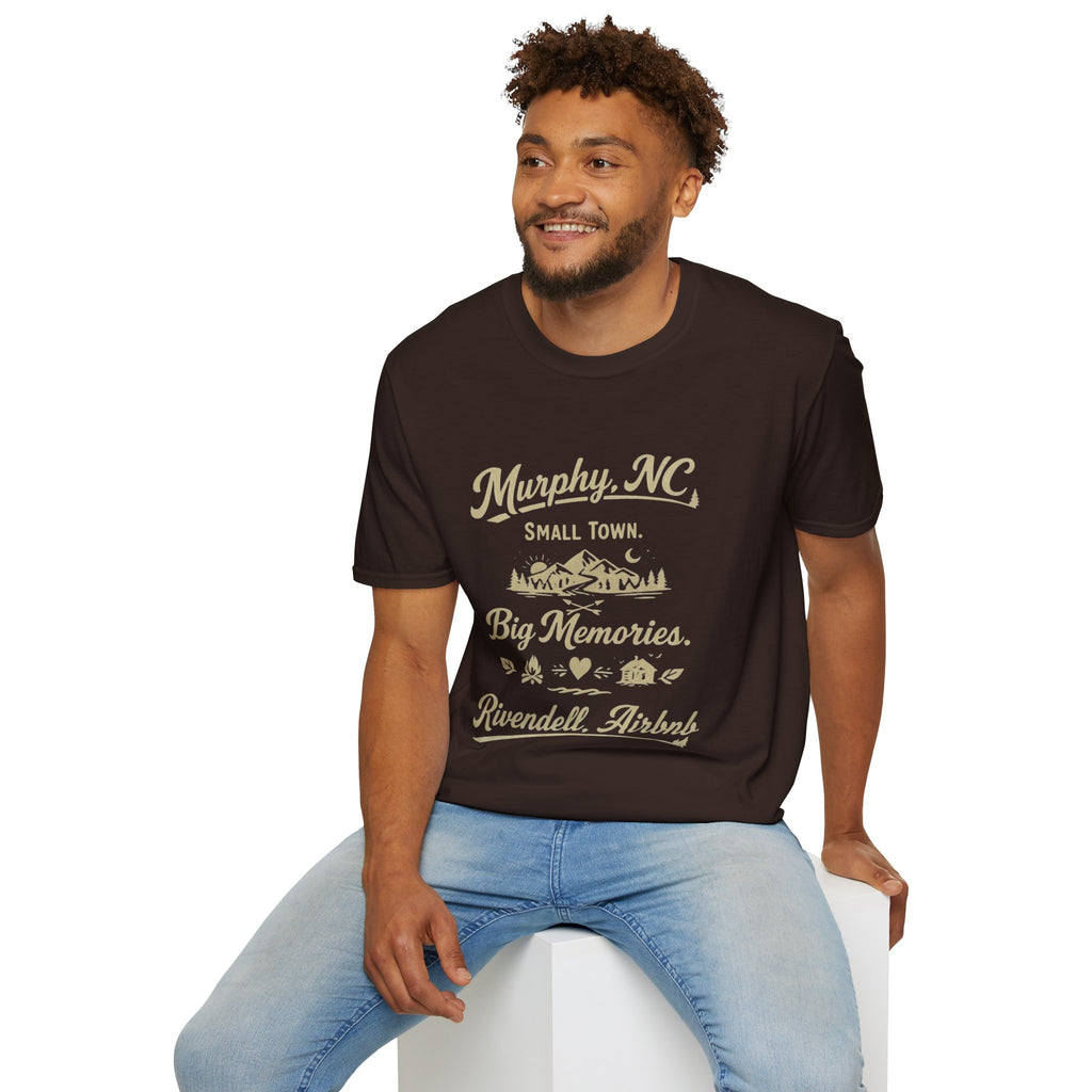 Murphy, NC Small Town Tee — Vintage Mountain Adventure T-Shirt
