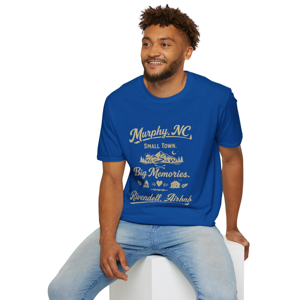Murphy, NC Small Town Tee — Vintage Mountain Adventure T-Shirt