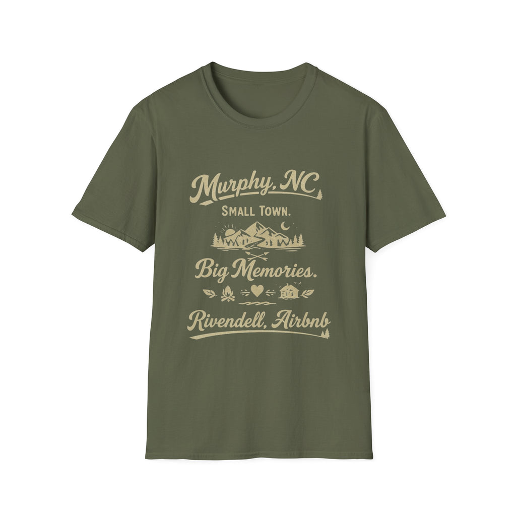 Murphy, NC Small Town Tee — Vintage Mountain Adventure T-Shirt
