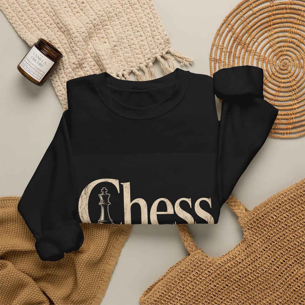 Chess Crewneck Sweatshirt – ‘He didn't lose the crown, he decided to give it up’