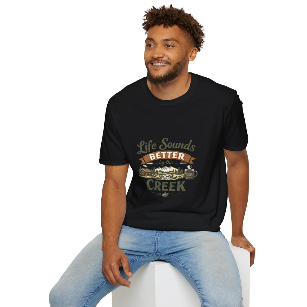 Life Sounds Better by the Creek Graphic Tee