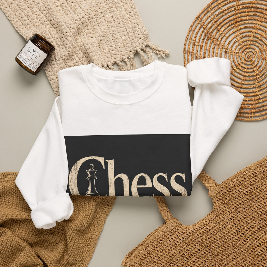 Chess Crewneck Sweatshirt – ‘He didn't lose the crown, he decided to give it up’