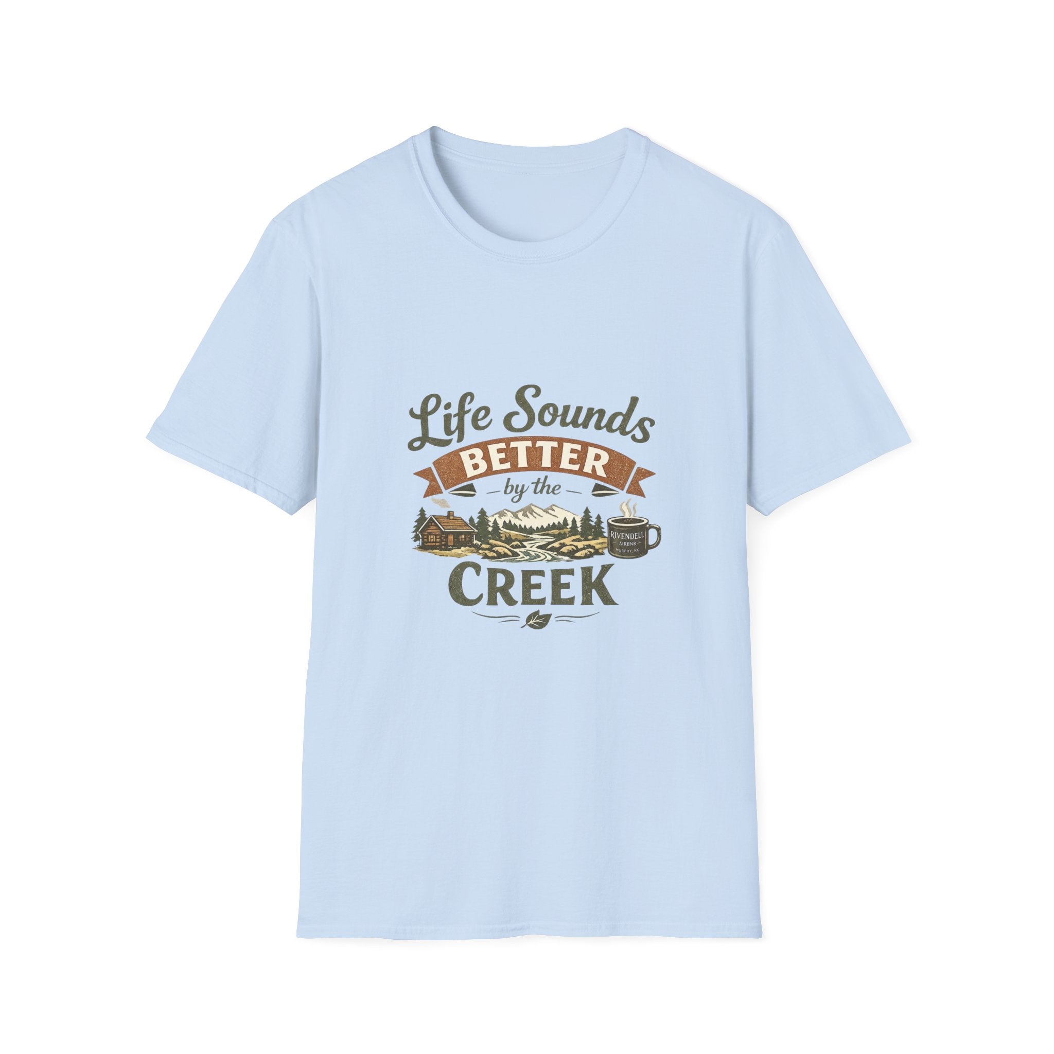 Life Sounds Better by the Creek Graphic Tee