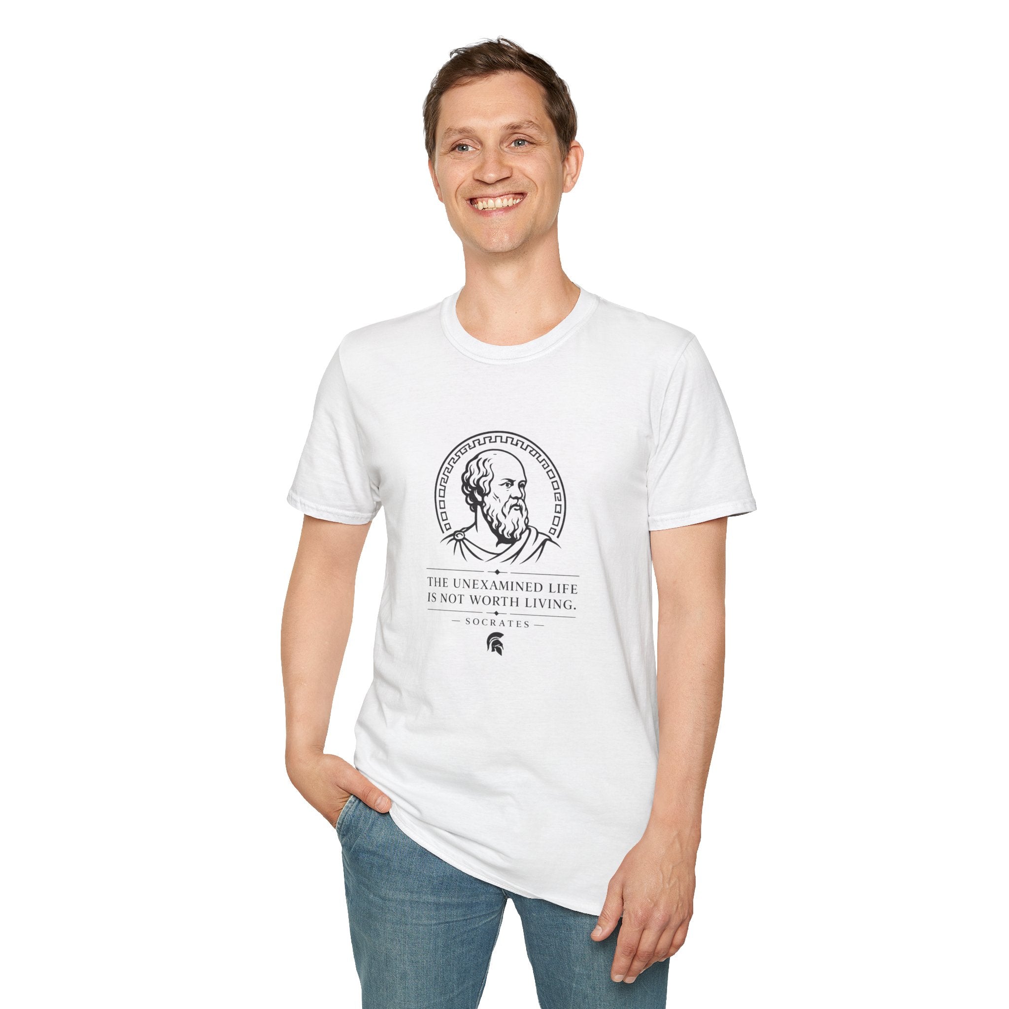 “The Unexamined Life Is Not Worth Living” Classic Socrates Tee