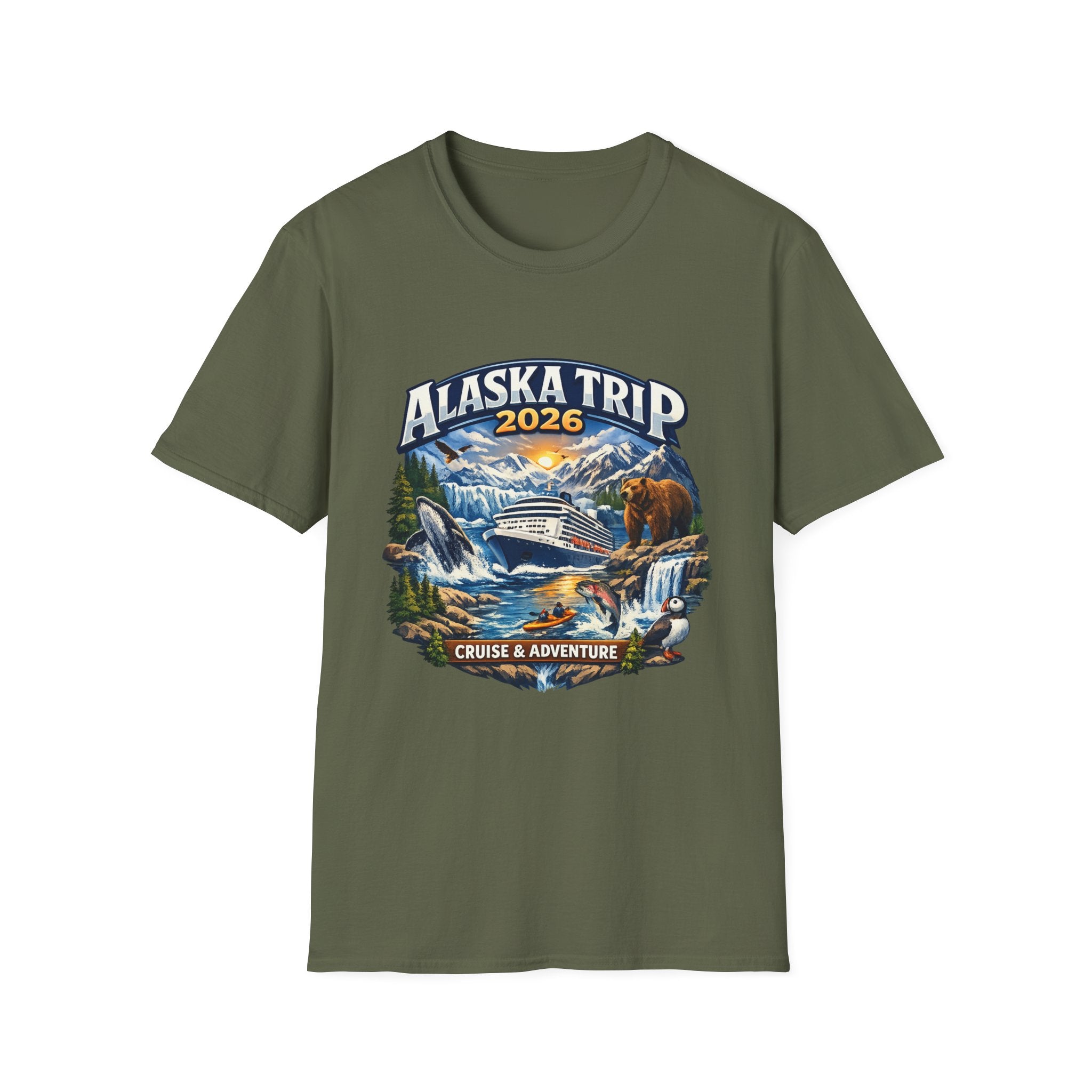 Alaska Trip 2026 T-Shirt — Cruise & Adventure Graphic Tee