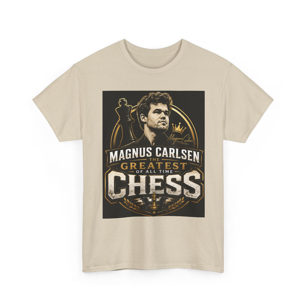 Greatest of All Time Chess T‑Shirt — Magnus Carlsen Tribute