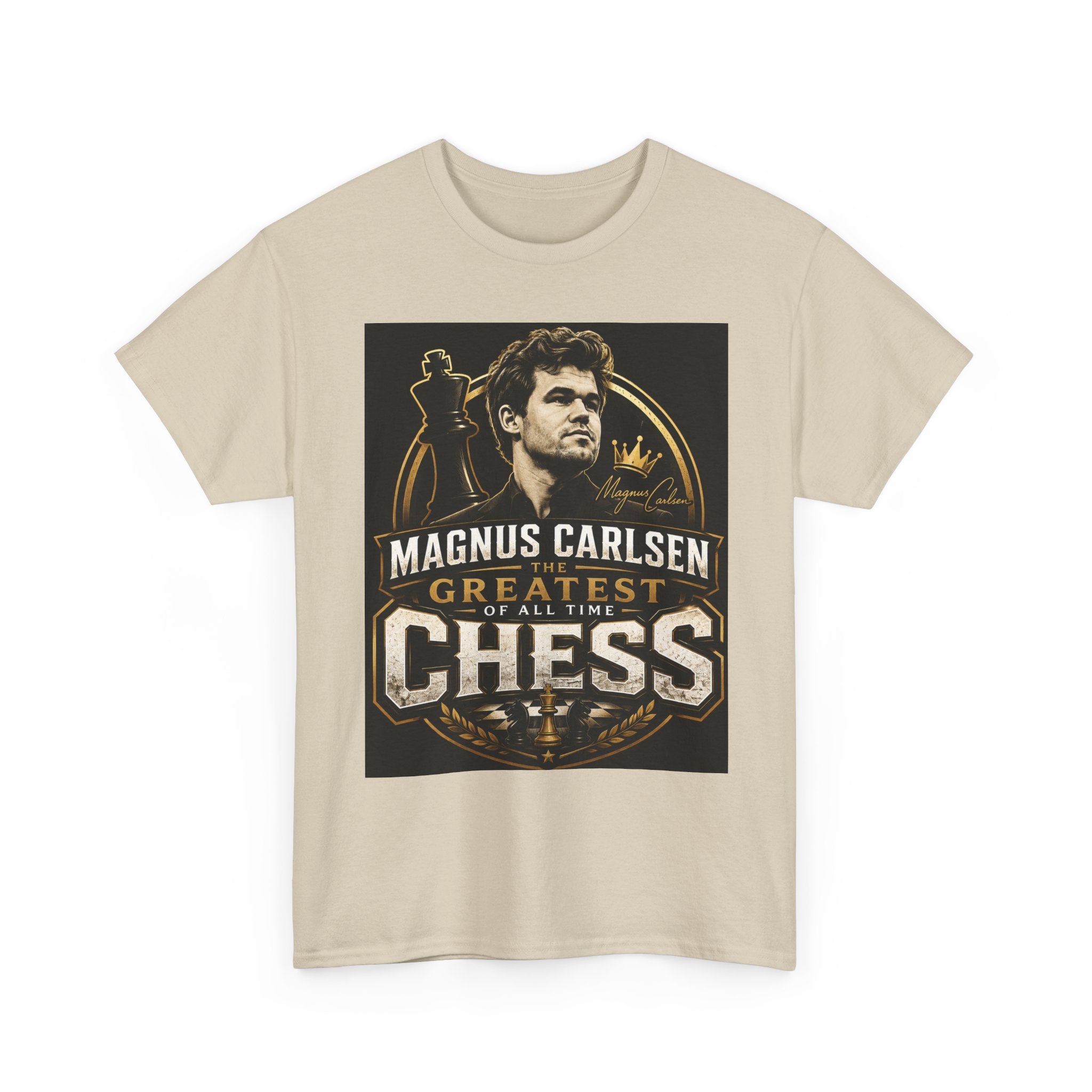 Greatest of All Time Chess T‑Shirt — Magnus Carlsen Tribute