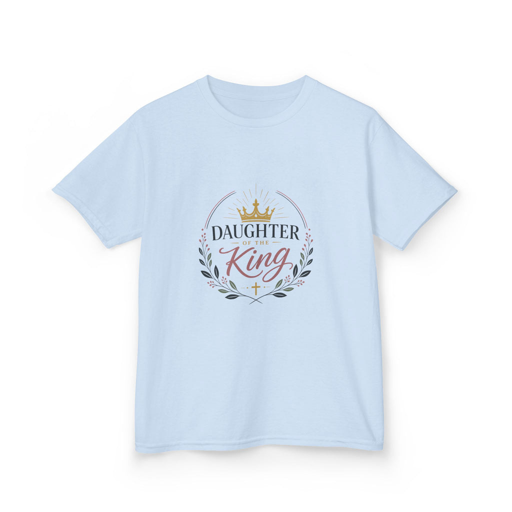 "Daughter of the King" Graphic Christian T‑Shirt for Girls