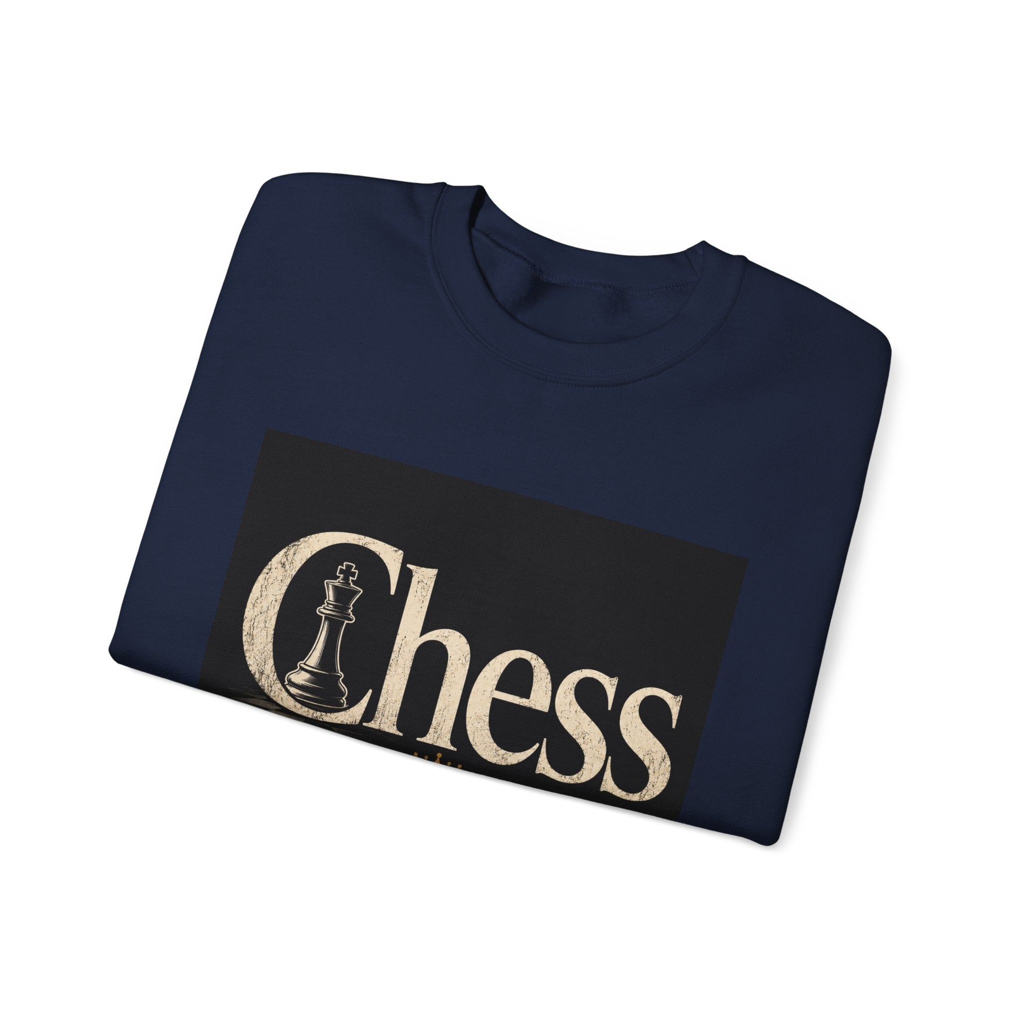 Chess Crewneck Sweatshirt – ‘He didn't lose the crown, he decided to give it up’