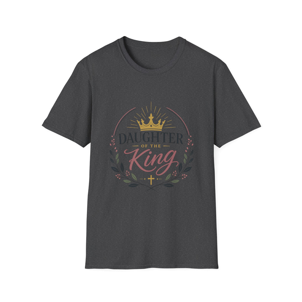 Daughter of the King T-Shirt — Christian Crown Faith Tee