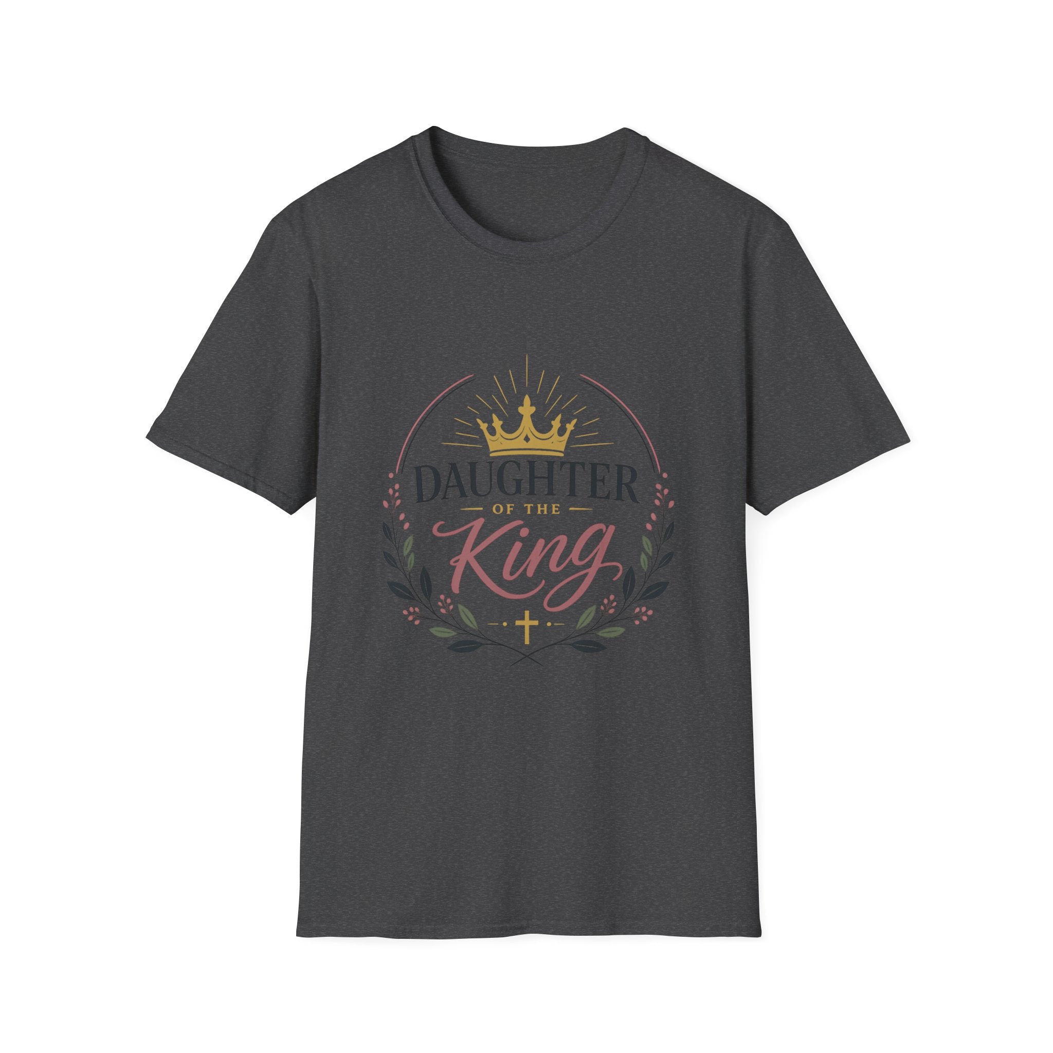 Daughter of the King T-Shirt — Christian Crown Faith Tee