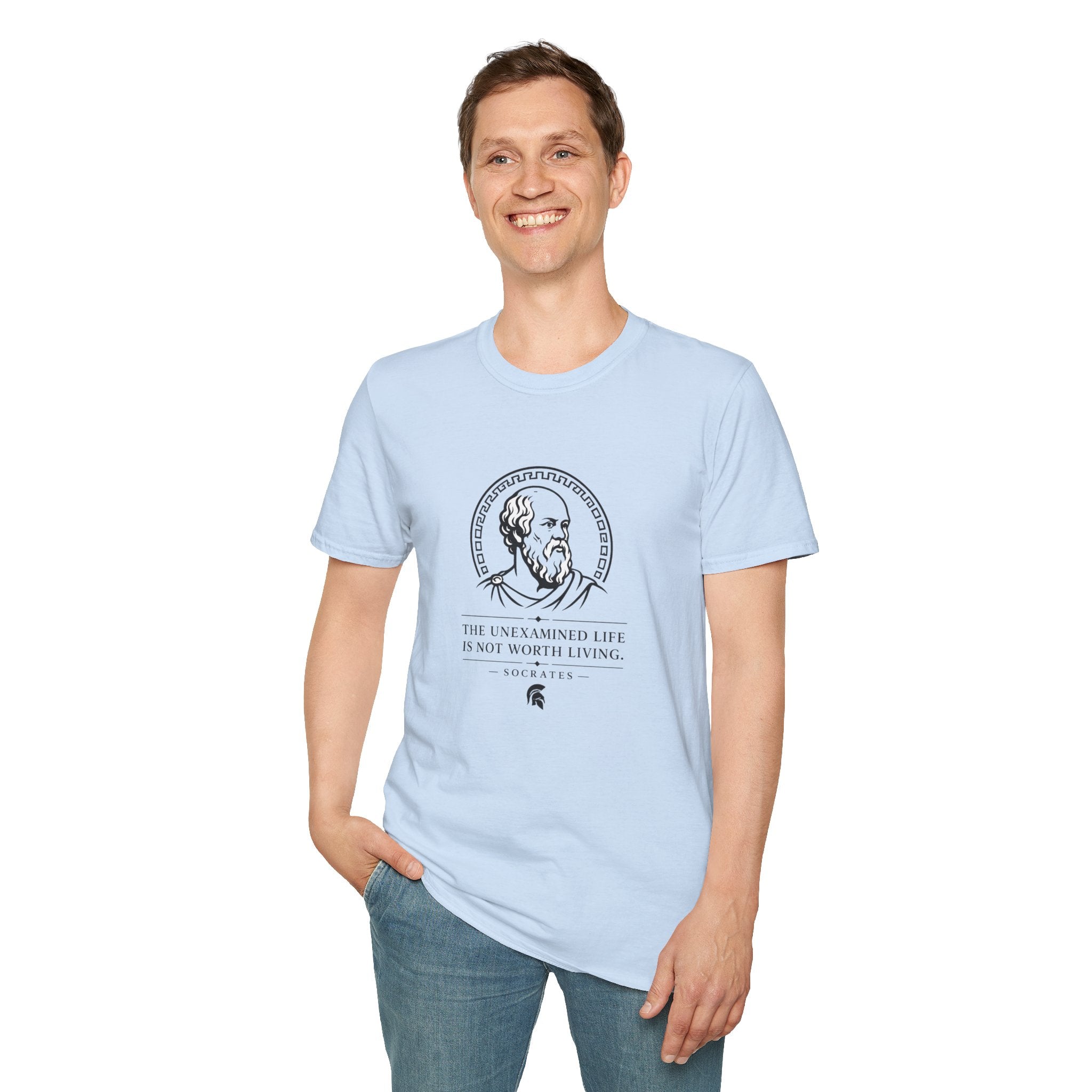 “The Unexamined Life Is Not Worth Living” Classic Socrates Tee
