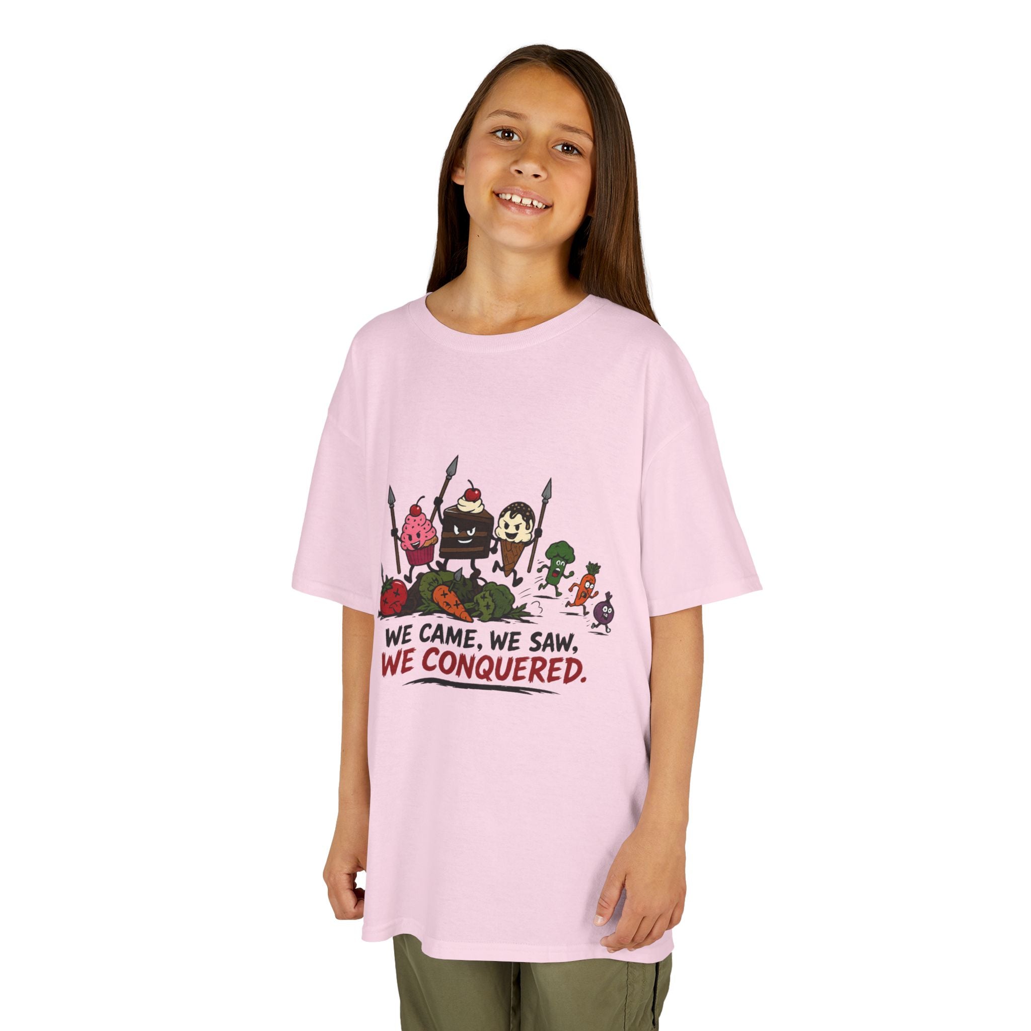 “We Came, We Saw, We Conquered” Cute Dessert Squad for Kids