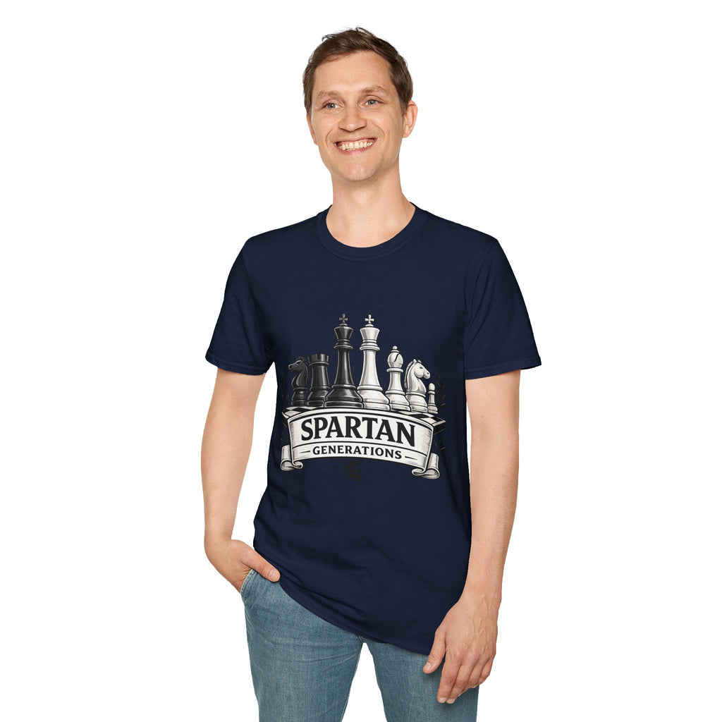 Spartan Generations Chess Pieces T-Shirt