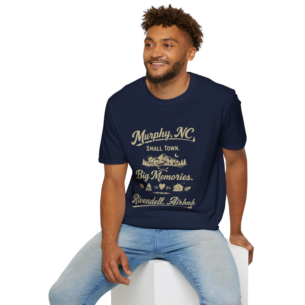 Murphy, NC Small Town Tee — Vintage Mountain Adventure T-Shirt