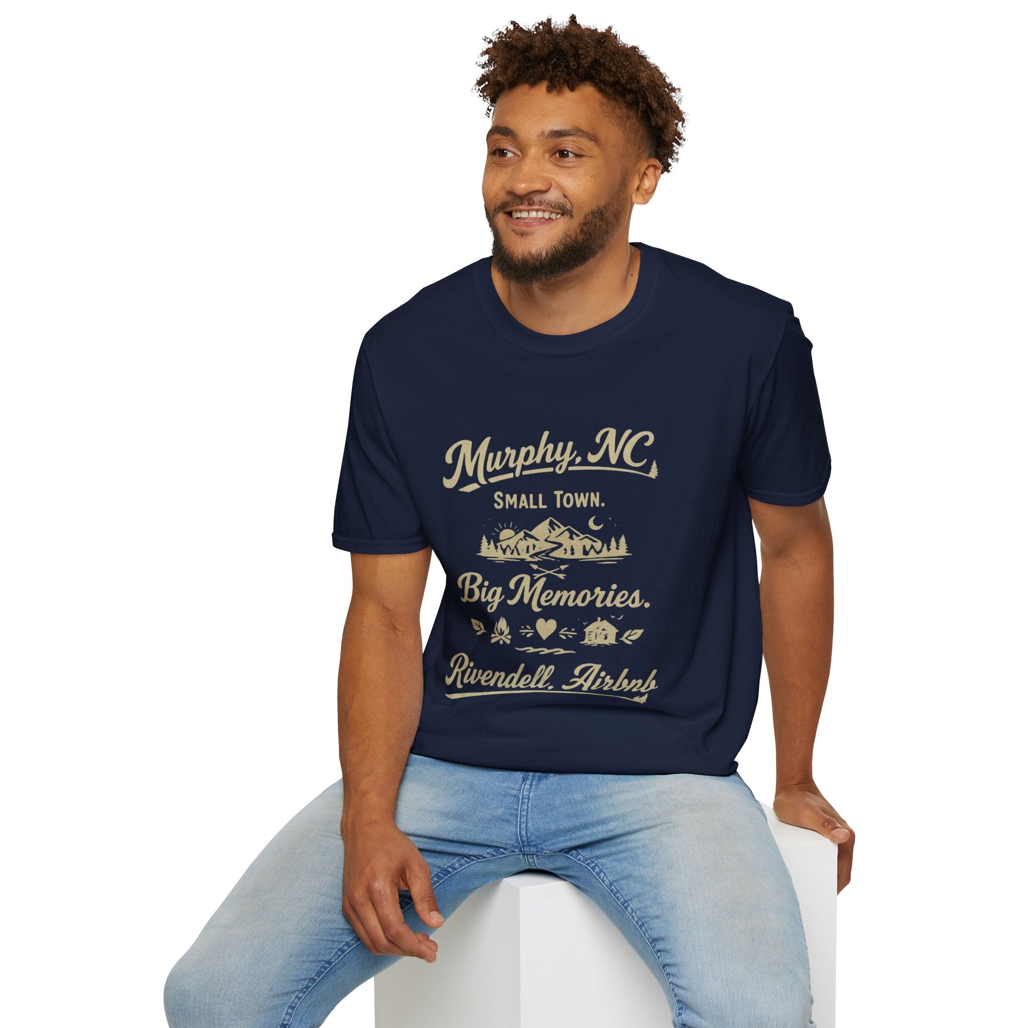 Murphy, NC Small Town Tee — Vintage Mountain Adventure T-Shirt