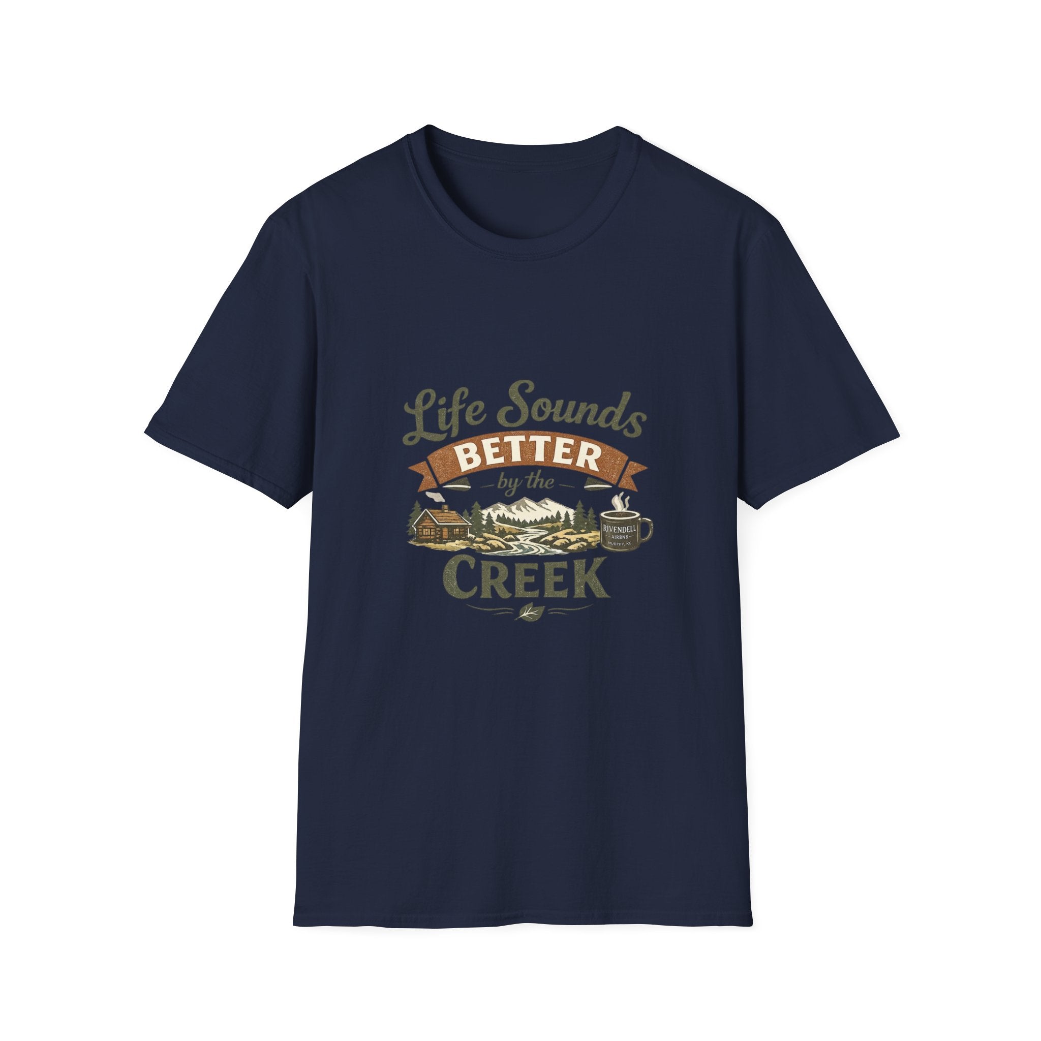 Life Sounds Better by the Creek Graphic Tee