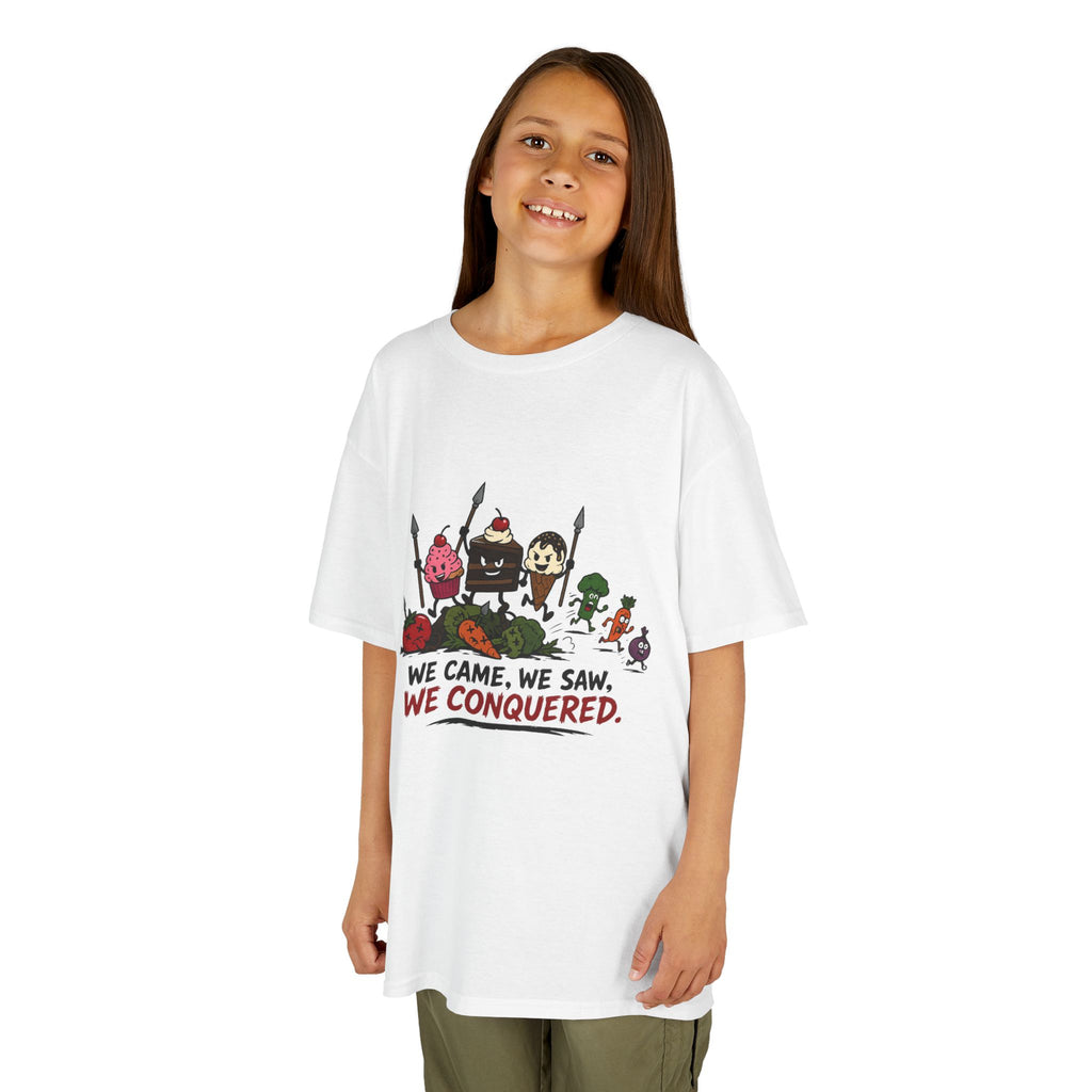 “We Came, We Saw, We Conquered” Cute Dessert Squad for Kids