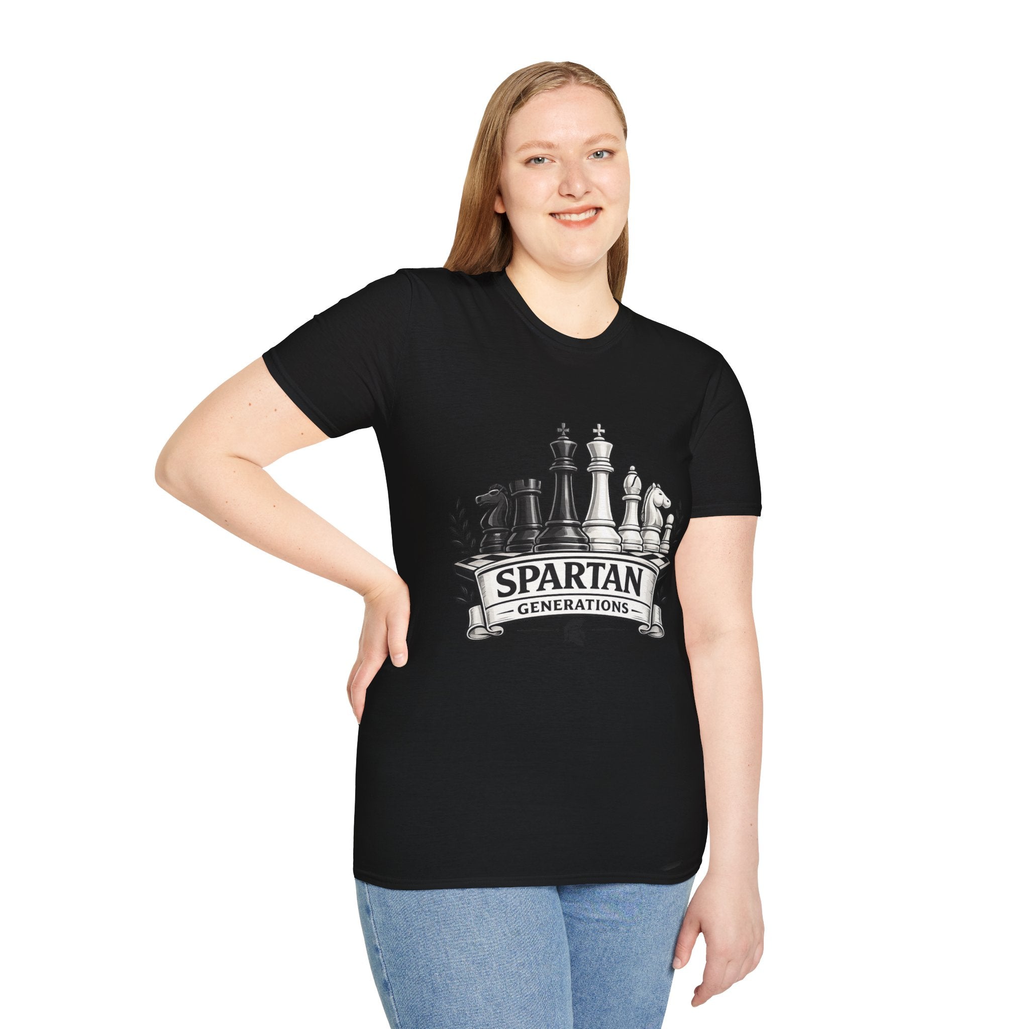 Spartan Generations Chess Pieces T-Shirt