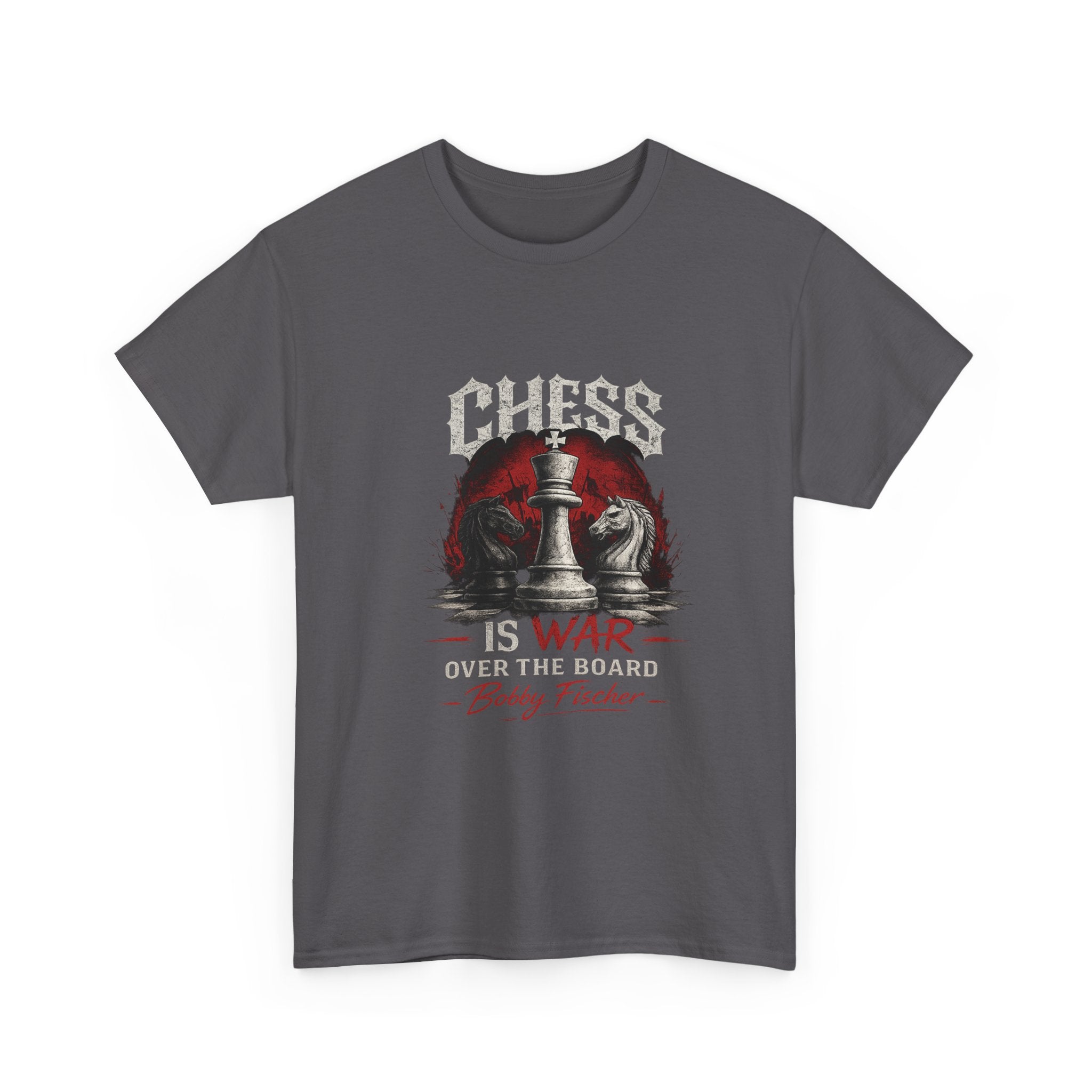 "Chess Is War Over the Board" Bobby Fischer Graphic Tee