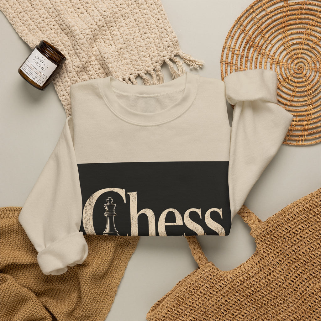 Chess Crewneck Sweatshirt – ‘He didn't lose the crown, he decided to give it up’