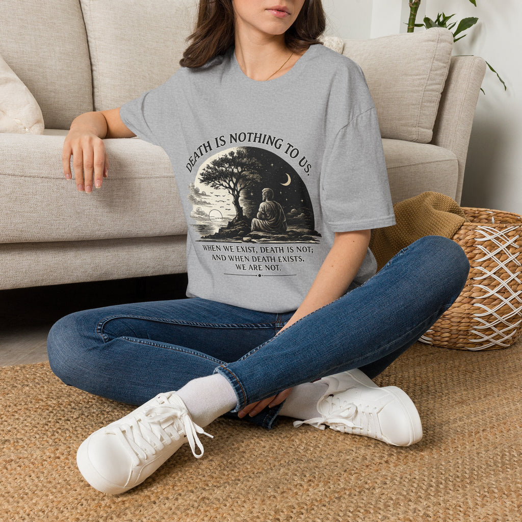 "Death Is Nothing to Us" Inspirational Memorial Tee